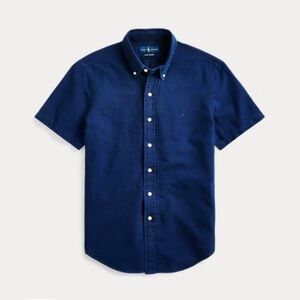 Ralph Lauren Indigo Oxford Short Sleeve